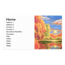 Landscape Painting Art - Multi Business Card
