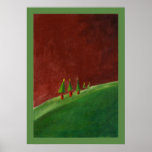Landscape Seasons Greetings Poster posters