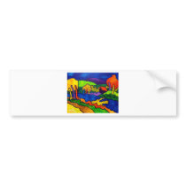 Landscape Vermont F1 Bumper Sticker