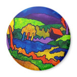 Landscape Vermont F1 Fridge Magnets