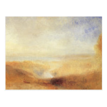 Landscape With Distant River And Bay by JMW Turner Postcard