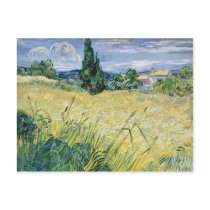 Landscape with Green Corn, 1889 Post Card