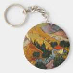 Landscape with House and Plough Keychain