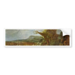 Landscape With Obelisk bumper stickers