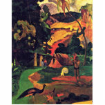 Landscape With Peacocks (Matamoe) By Gauguin Paul photo sculptures