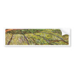 Landscape With Ploughed Fields By Vincent Van Gogh bumper stickers