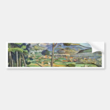 Landscape With Viaduct (Mont Sainte-Victoire) Bumper Stickers