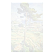 Landscape With Viaduct (Mont Sainte-Victoire) Stationery Design