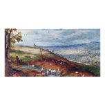 Landscape With Windmill By Bruegel D. Ä. Jan (Best photo cards