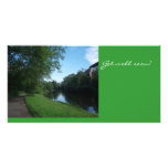 Landwehrkanal in Berlin, Germany Photo Card