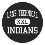 Lane Technical - Indians - High - Chicago Illinois Stickers