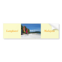 Langkawi Beaches Bumper Stickers