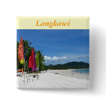Langkawi Beaches Pinback Button