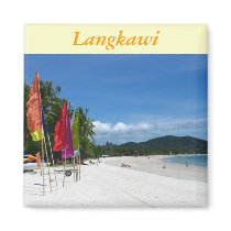Langkawi Beaches Refrigerator Magnets