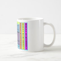 Languages Birthday Coffee Mug