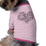 Languages of Love Heart pet clothing