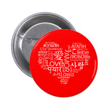 Languages of Love Heart Pins