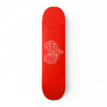 Languages of Love Heart skateboards