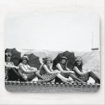 Lansburg Bathing Girls Glamour Photo Mousepads