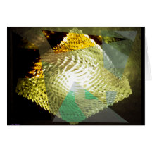 Lantern Abstraction 1 Greeting Card