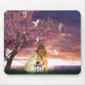 Lantern Fairies Mouse Pad mousepads