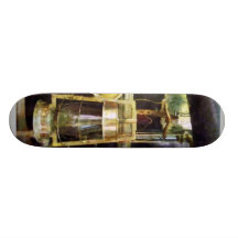 Lantern on Fire Truck Skateboards