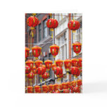 Lanterns in Chinatown, London Greeting Card