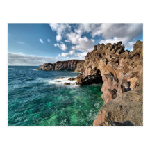 Lanzarote Coast Canary Islands Post Card