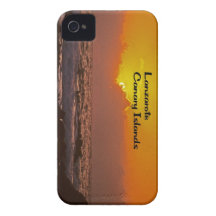Lanzarote Sunset iPhone 4 Cases