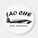 LAO-CHE air freighta Fridge Magnets