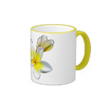 LAO FLOWER DOK CHAMPA - PLUMERIA RUBRA COFFEE MUG