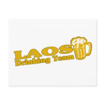 Laos Drinking Team postcards