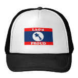 Laos Flag and pride Hat