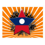Laos Star Post Card
