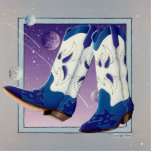 Lapel Pin, Broach - Electric Slide Cowboy Boots photo sculptures