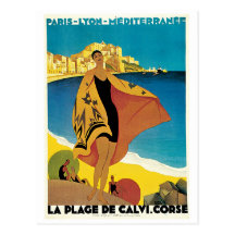 laplagedecalvi.JPG Postcard