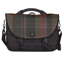 Laptop Bag Buchan Clan Weathered Tartan Print