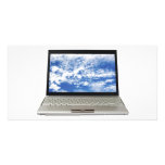 Laptop photo cards