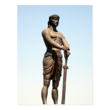 lapu lapu monument post card