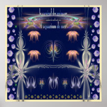 l'aquarium de mer poster