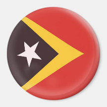 Large 3 inch magnet - East Timor flag