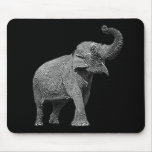 LARGE ASIAN ELEPHANT - INDIAN ELEPHANT MOUSE PAD