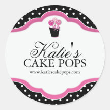 Large Bakery Packaging Stickers