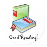 Large Books stickers
