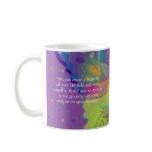 Large & Bright Butterfly with Poem mugs