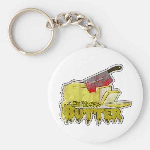Large Butter Logo.png Keychain