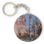 Large Canal in Venice - Edouard Manet keychains
