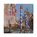 Large Canal in Venice - Edouard Manet magnets