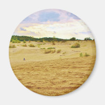 Large Dirt Biking Course Magnets