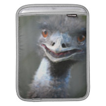 Large Emu  iPad Sleeve